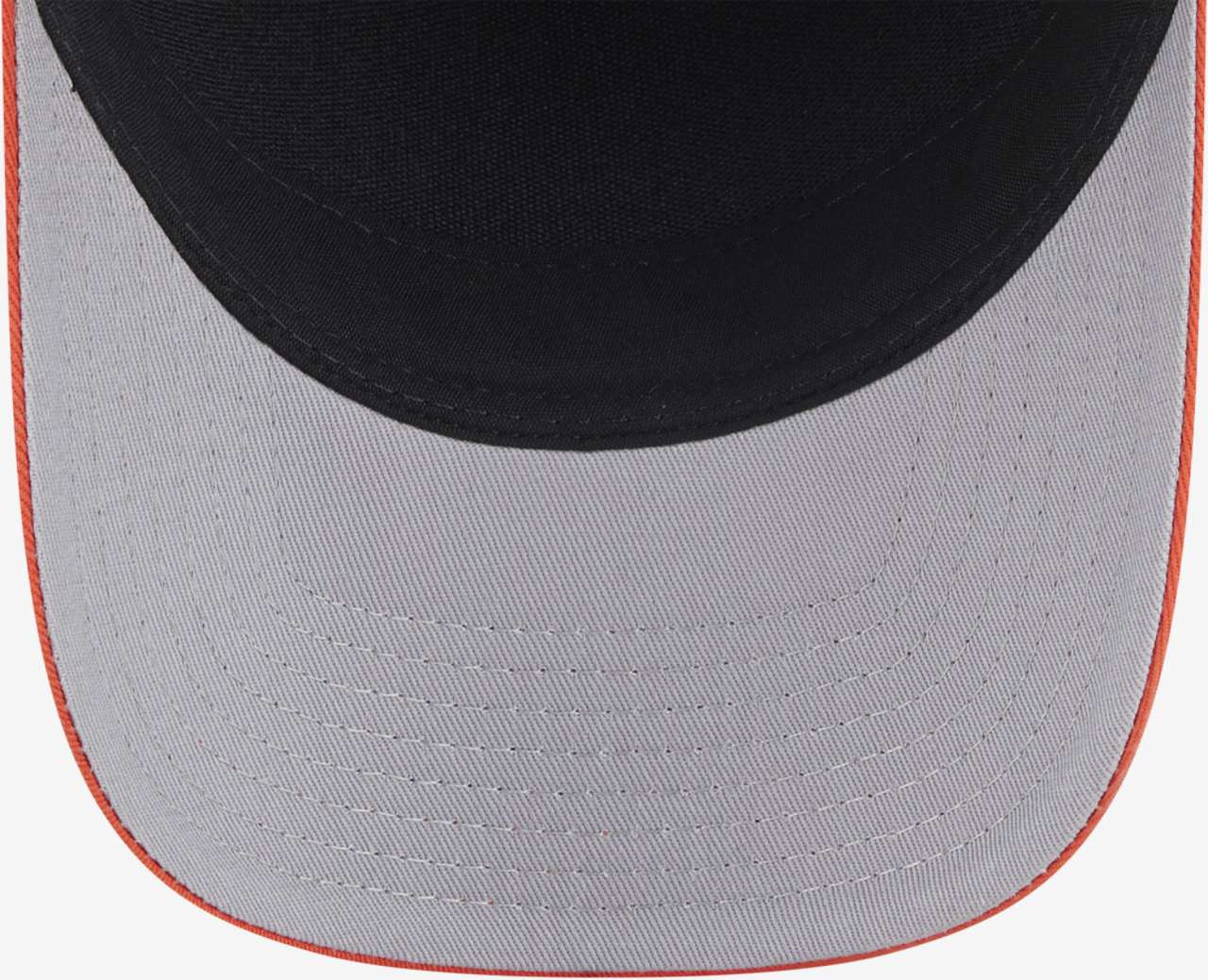 New Era Orioles 9FORTY MC A-Frame Arch Cap Image 7 of 7. Tap to open photo gallery.