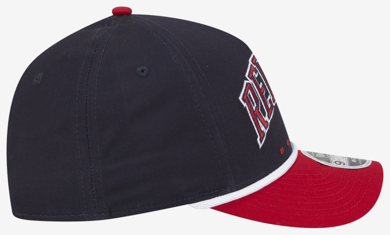 New Era Red Sox 9FORTY MC A-Frame Arch Cap Image 4 of 7. Tap to open photo gallery.