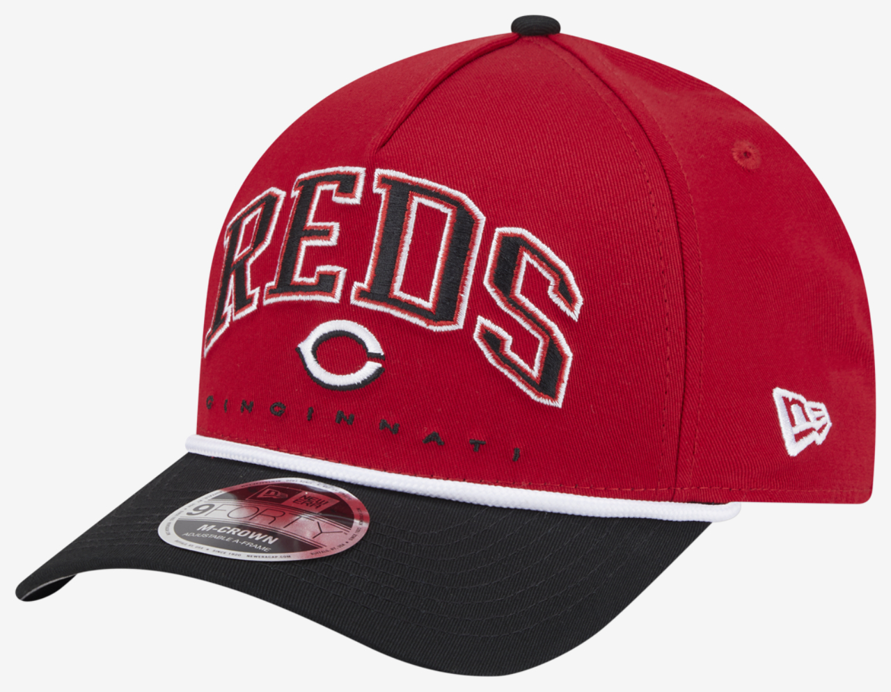 New Era Reds 9FORTY MC A-Frame Arch Cap Image 1 of 7. Tap to open photo gallery.