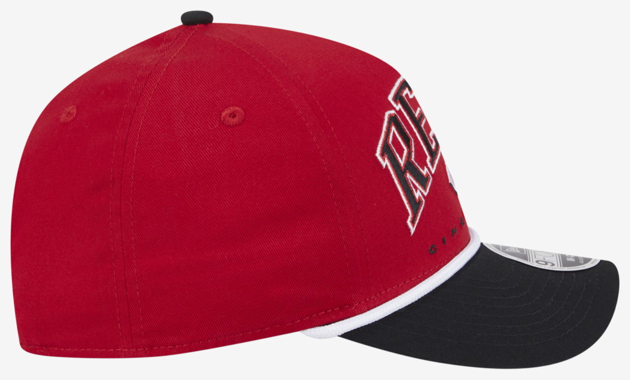 New Era Reds 9FORTY MC A-Frame Arch Cap Image 4 of 7. Tap to open photo gallery.