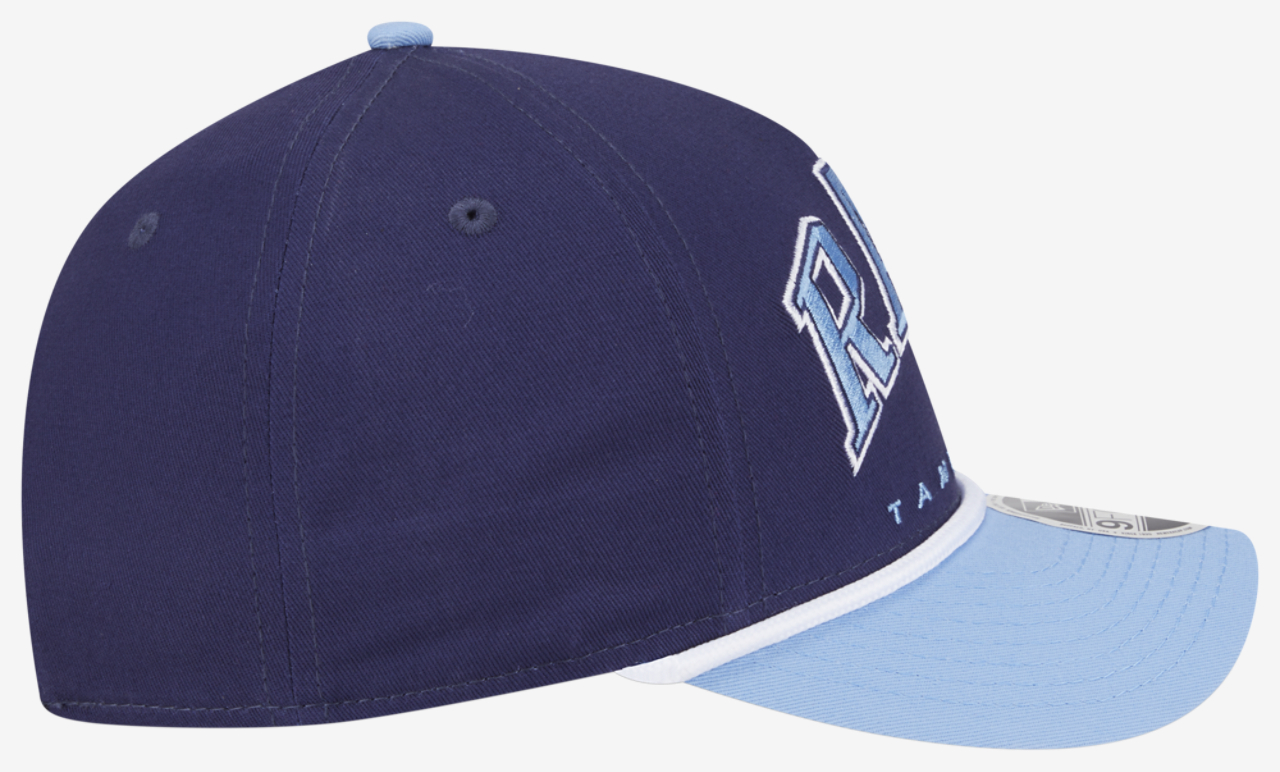 New Era Rays 9FORTY MC A-Frame Arch Cap Image 5 of 7. Tap to open photo gallery.