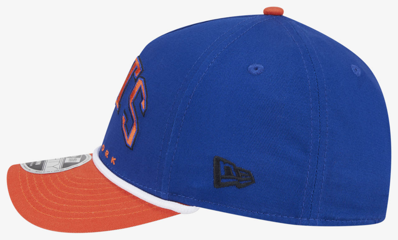 New Era Mets 9FORTY MC A-Frame Arch Cap Image 4 of 7. Tap to open photo gallery.