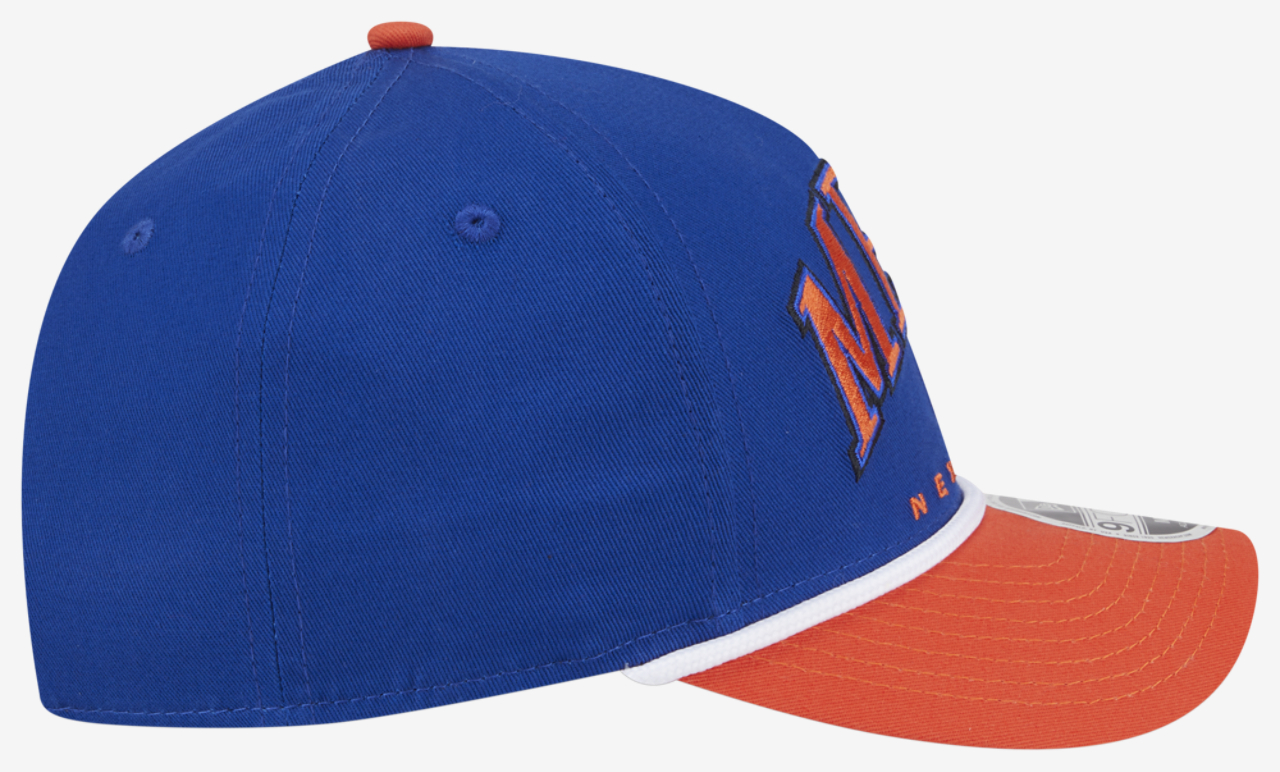 New Era Mets 9FORTY MC A-Frame Arch Cap Image 5 of 7. Tap to open photo gallery.