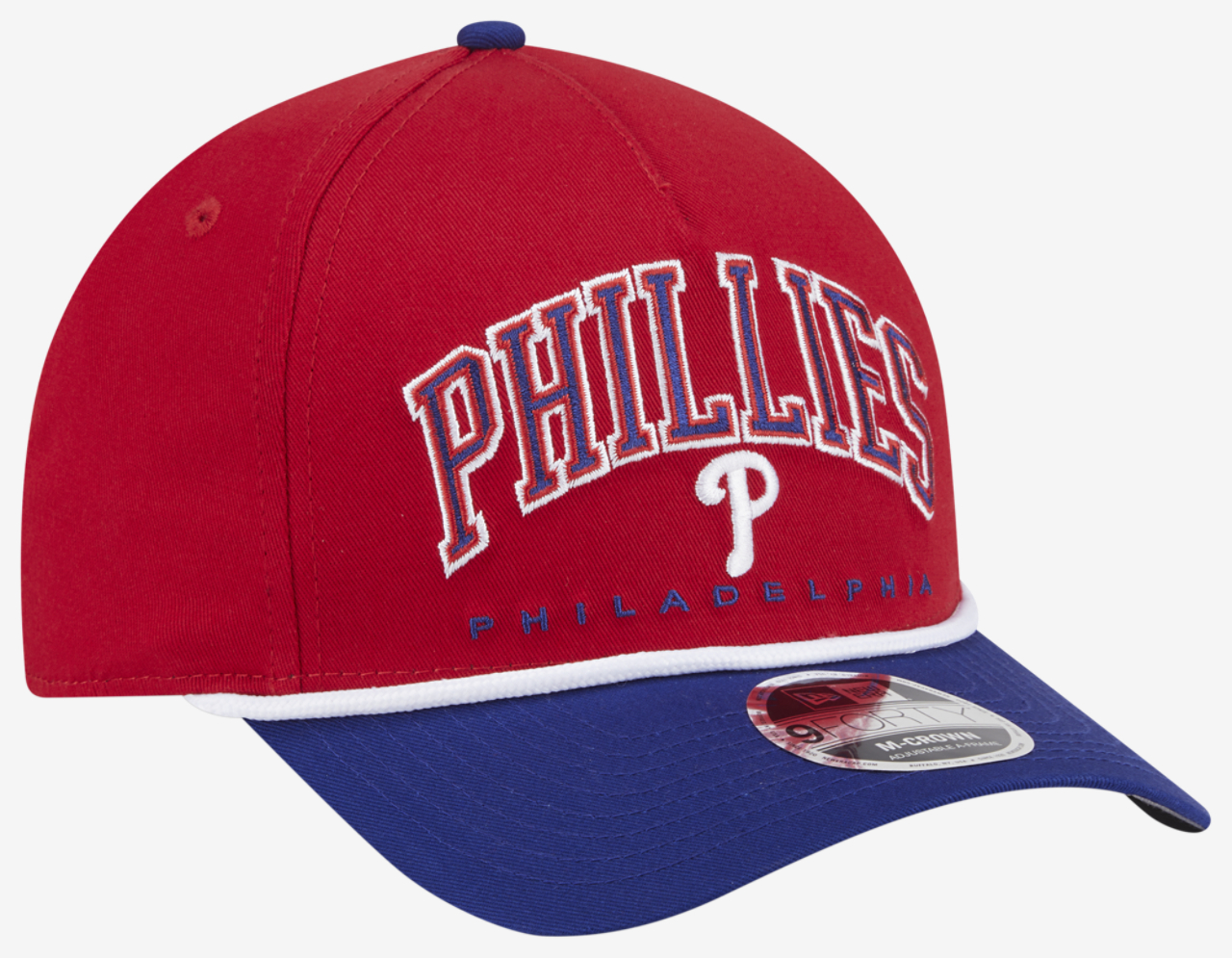 New Era Phillies 9FORTY MC A-Frame Arch Cap Image 3 of 7. Tap to open photo gallery.