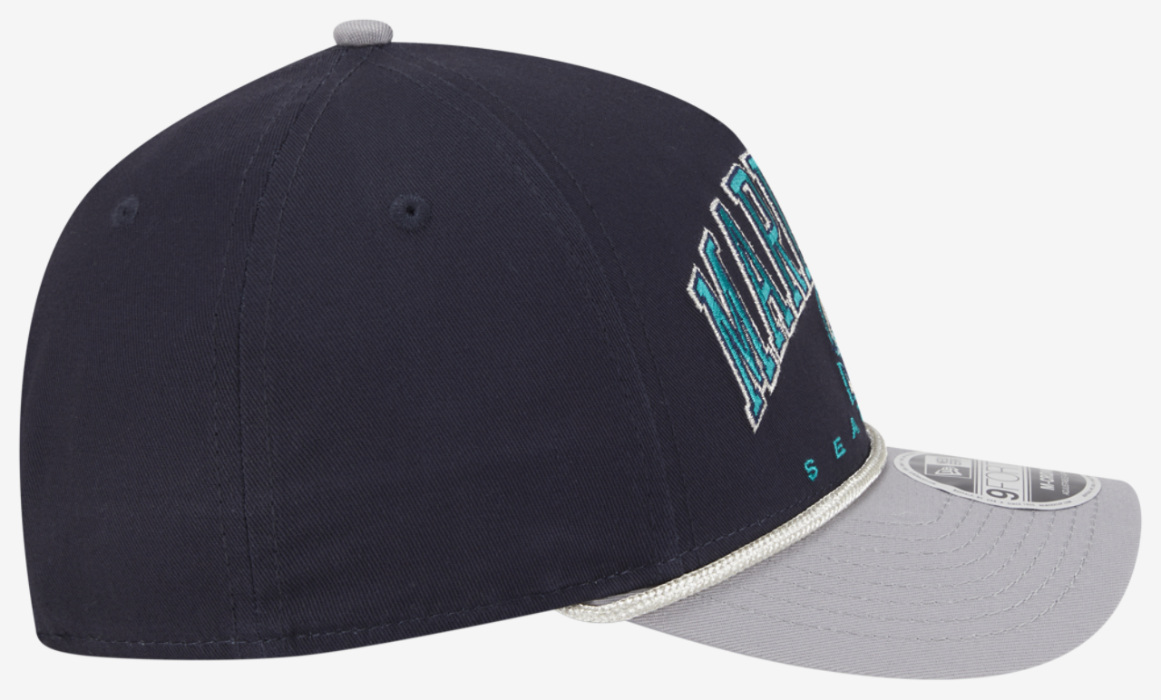 New Era Mariners 9FORTY MC A-Frame Arch Cap Image 4 of 7. Tap to open photo gallery.