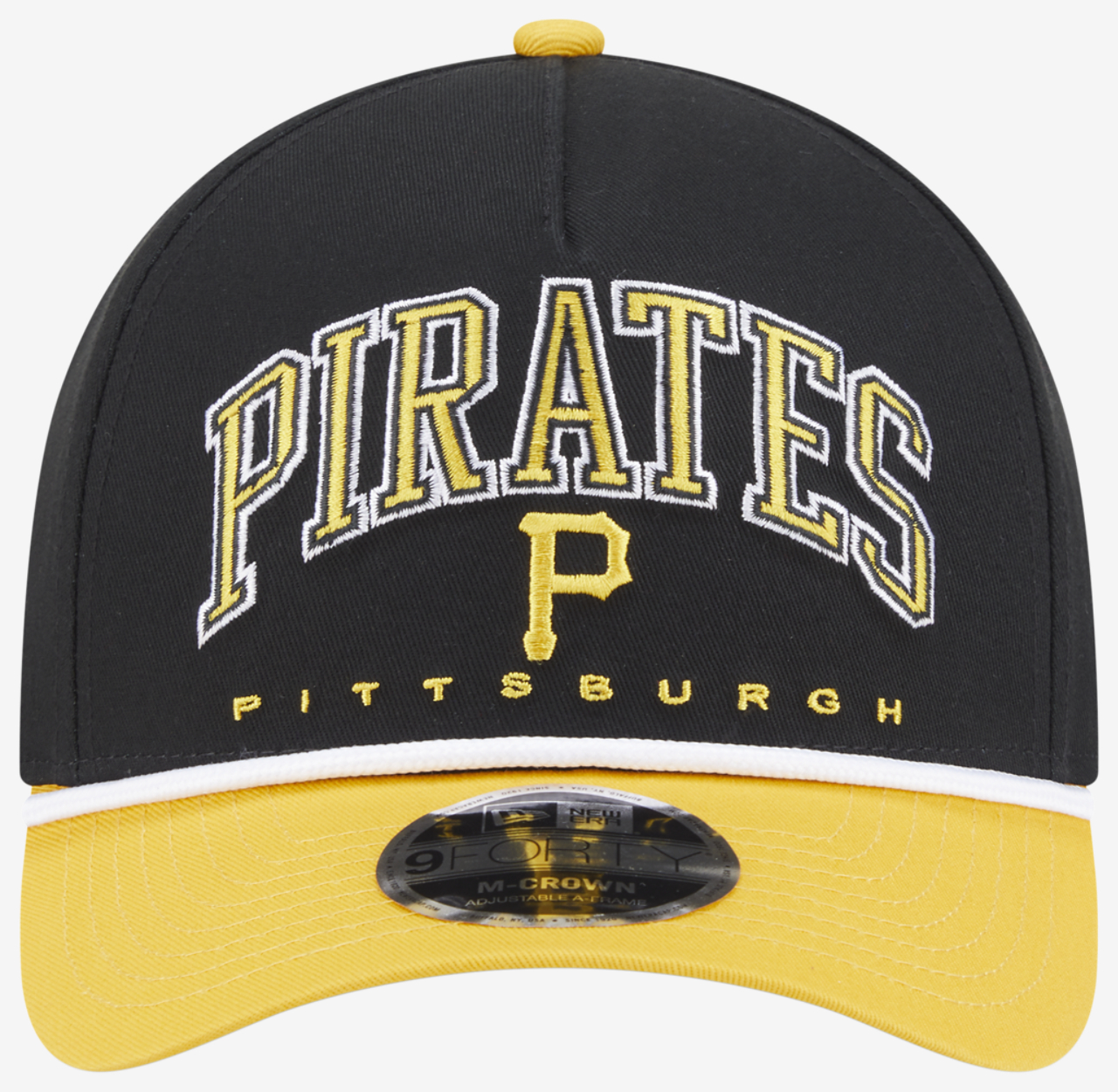 New Era Pirates 9FORTY MC A-Frame Arch Cap Image 2 of 7. Tap to open photo gallery.