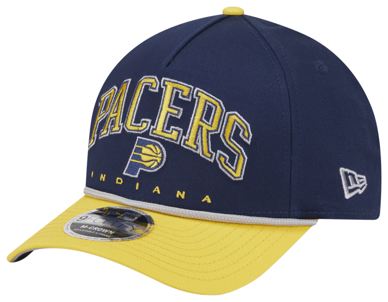 New Era Pacers 9Forty AF Arch 25187 Cap Image 1 of 7. Tap to open photo gallery.