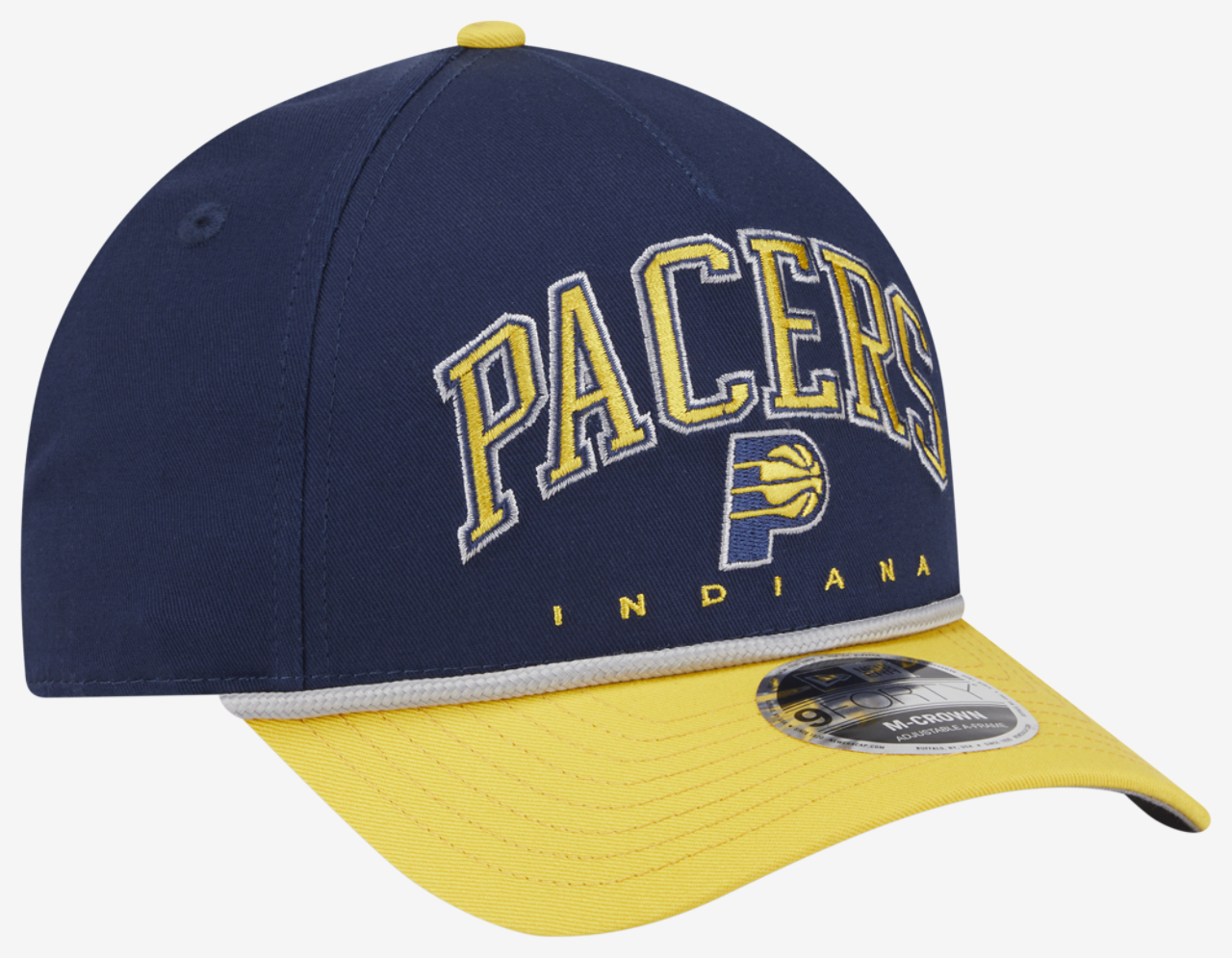 New Era Pacers 9Forty AF Arch 25187 Cap Image 3 of 7. Tap to open photo gallery.