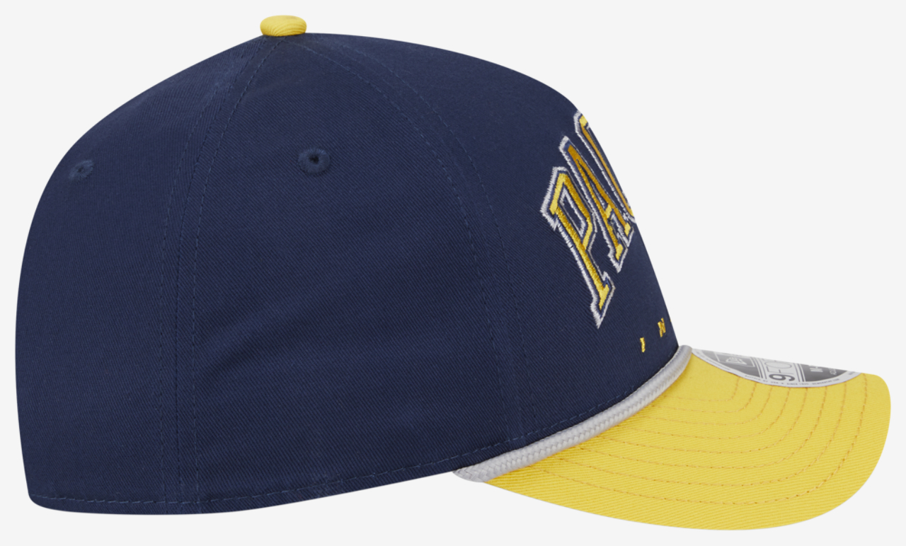 New Era Pacers 9Forty AF Arch 25187 Cap Image 4 of 7. Tap to open photo gallery.