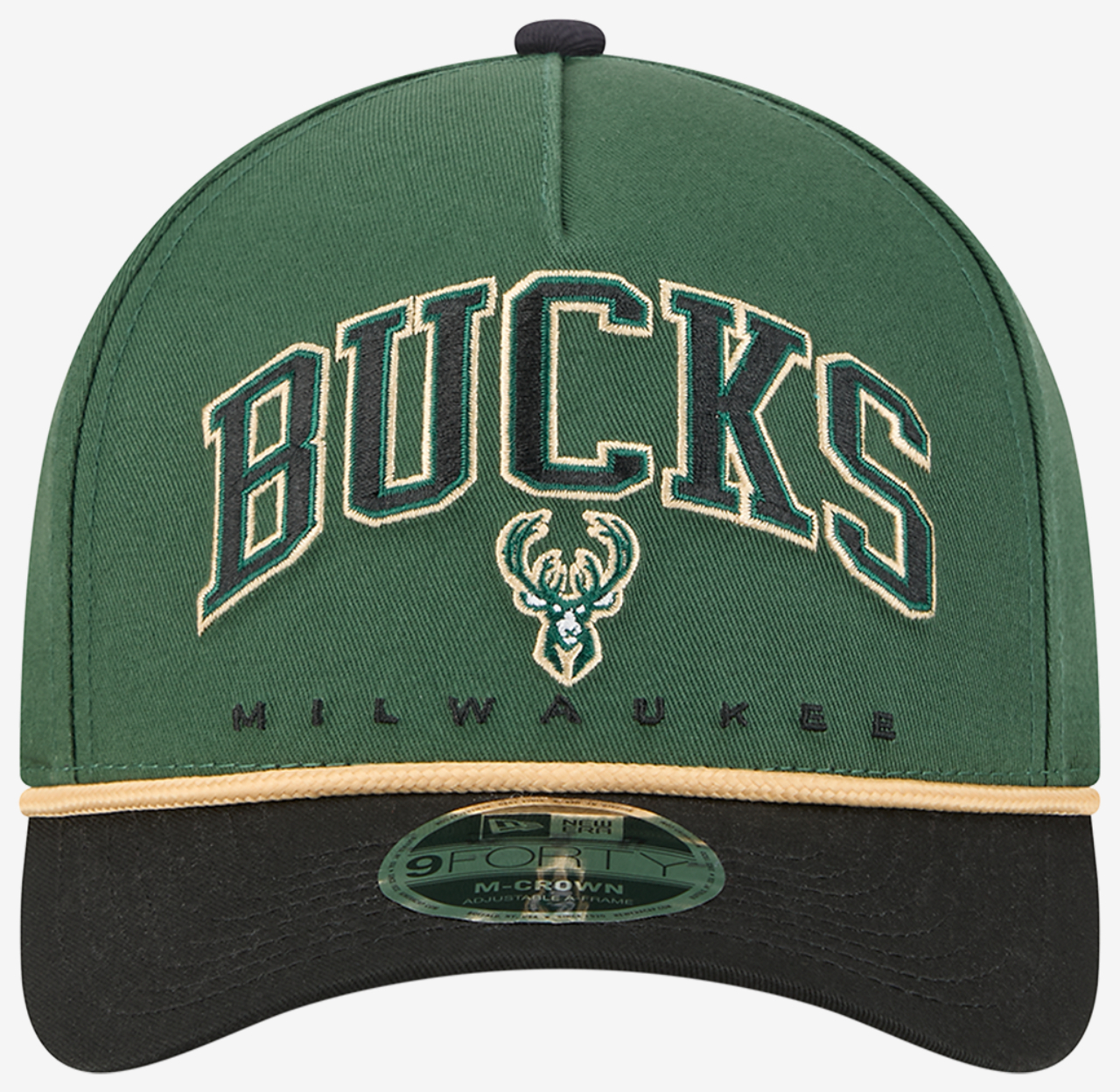 New Era Bucks 9Forty AF Arch 25187 Cap Image 2 of 7. Tap to open photo gallery.