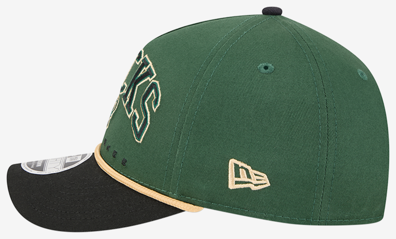 New Era Bucks 9Forty AF Arch 25187 Cap Image 4 of 7. Tap to open photo gallery.