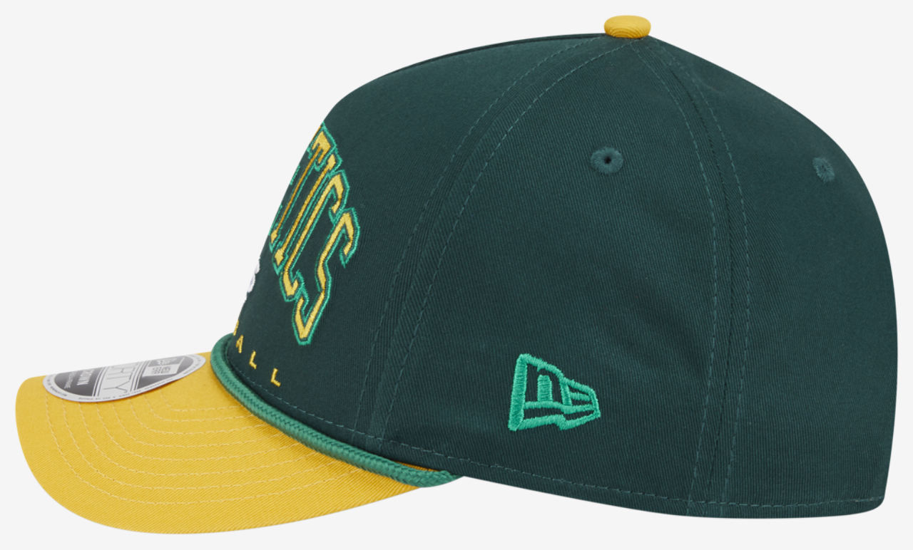 New Era A's 9FORTY MC A-Frame Arch Cap Image 6 of 7. Tap to open photo gallery.