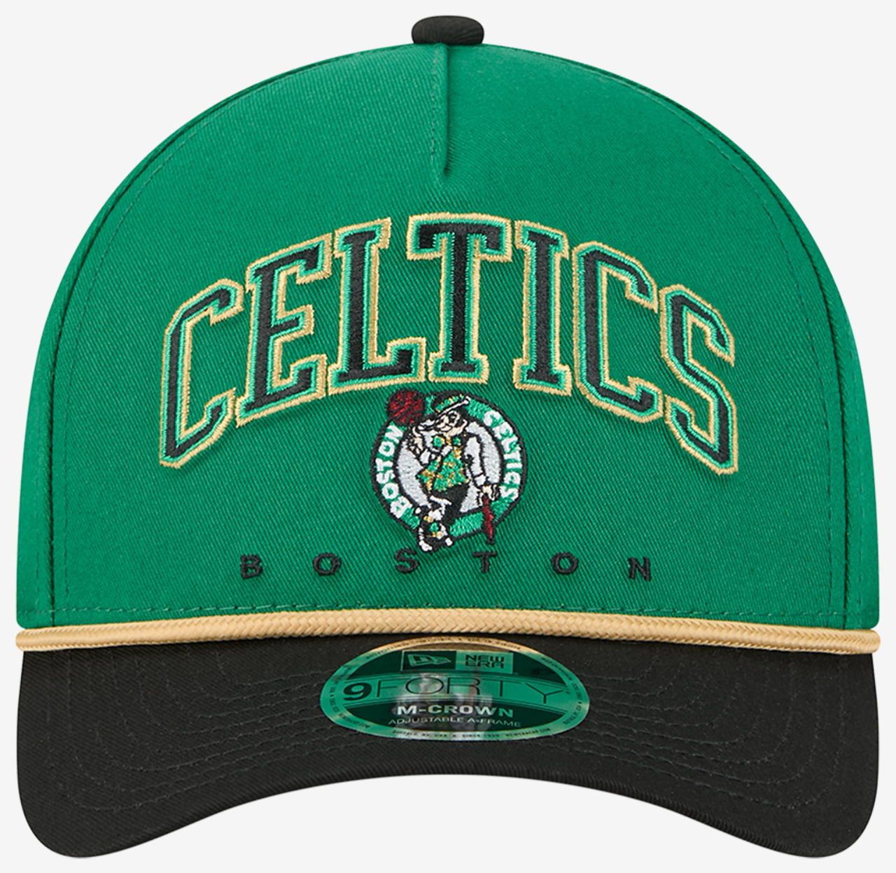 New Era Celtics 9Forty AF Arch 25187 Cap Image 2 of 7. Tap to open photo gallery.