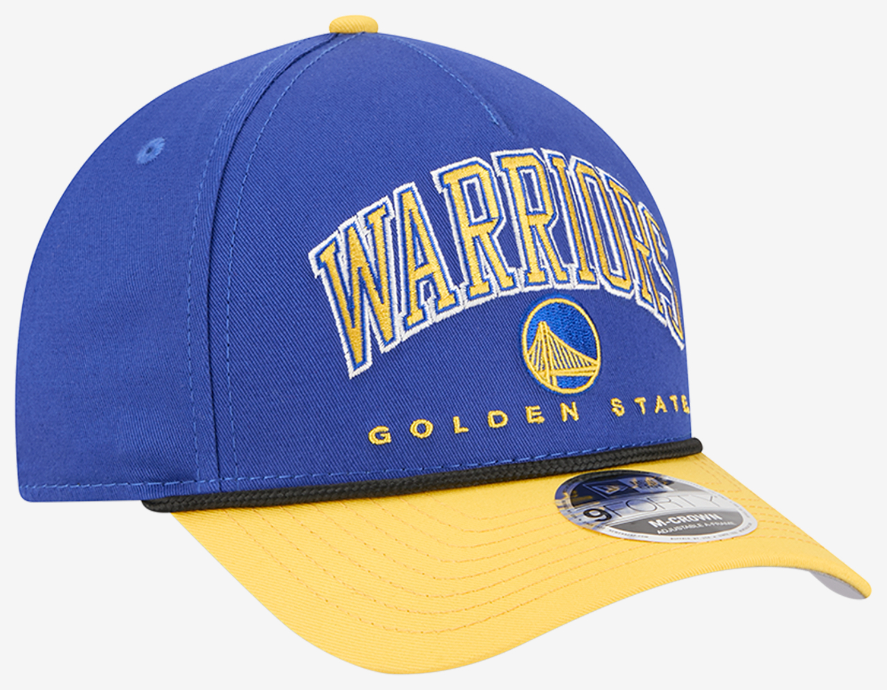 New Era Warriors 9Forty AF Arch 25187 Cap Image 3 of 7. Tap to open photo gallery.