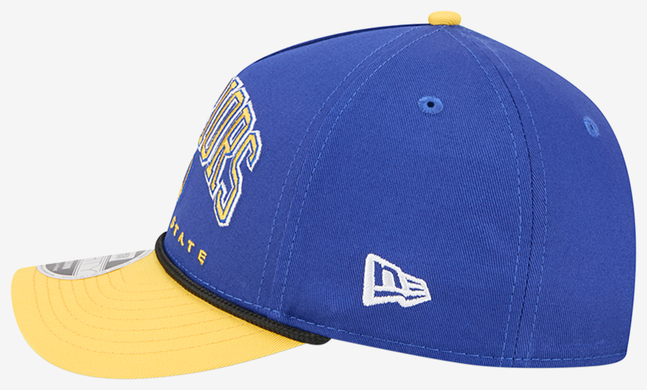 New Era Warriors 9Forty AF Arch 25187 Cap Image 4 of 7. Tap to open photo gallery.