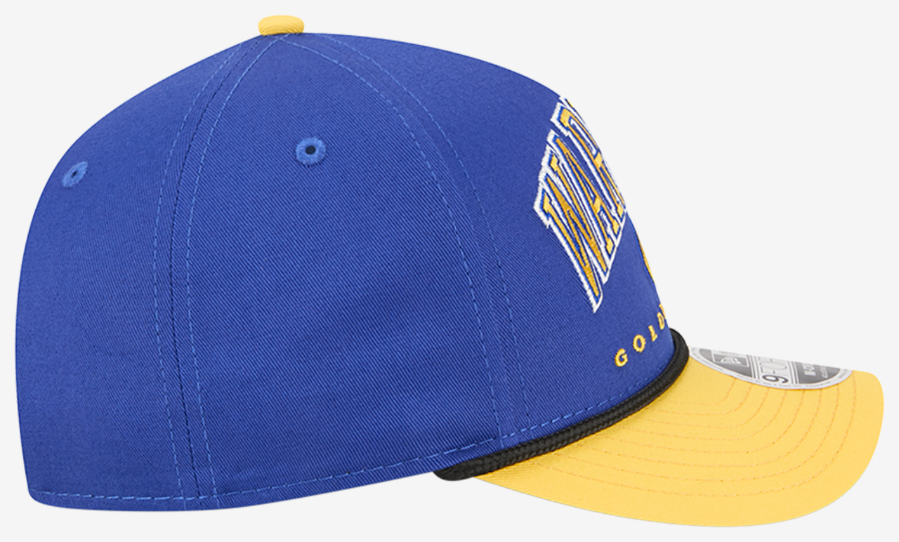 New Era Warriors 9Forty AF Arch 25187 Cap Image 5 of 7. Tap to open photo gallery.