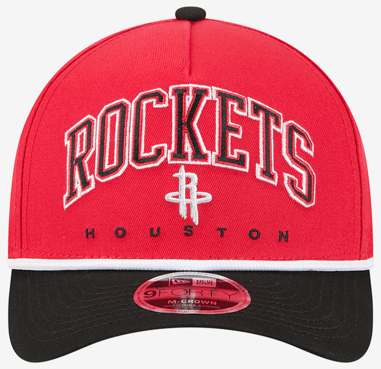 New Era Rockets 9Forty AF Arch 25187 Cap Image 2 of 7. Tap to open photo gallery.