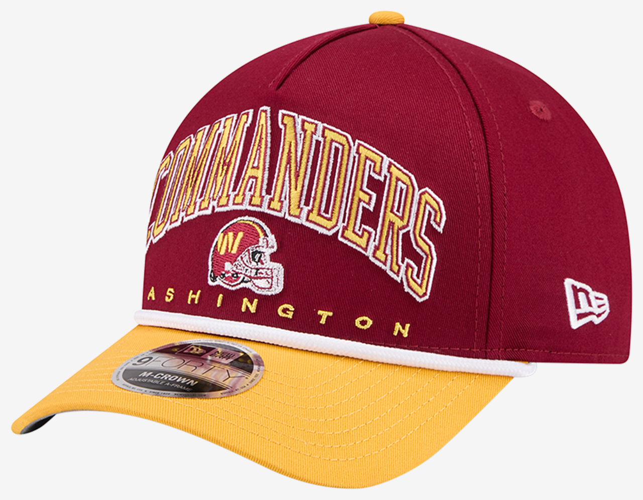 New Era Commanders 9Forty A-Frame Arch 25187 Cap Image 1 of 7. Tap to open photo gallery.