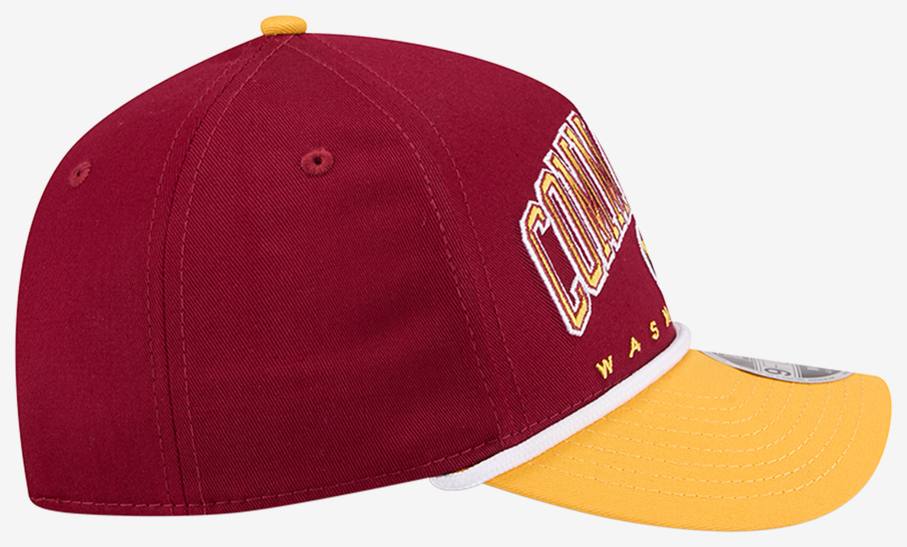 New Era Commanders 9Forty A-Frame Arch 25187 Cap Image 5 of 7. Tap to open photo gallery.