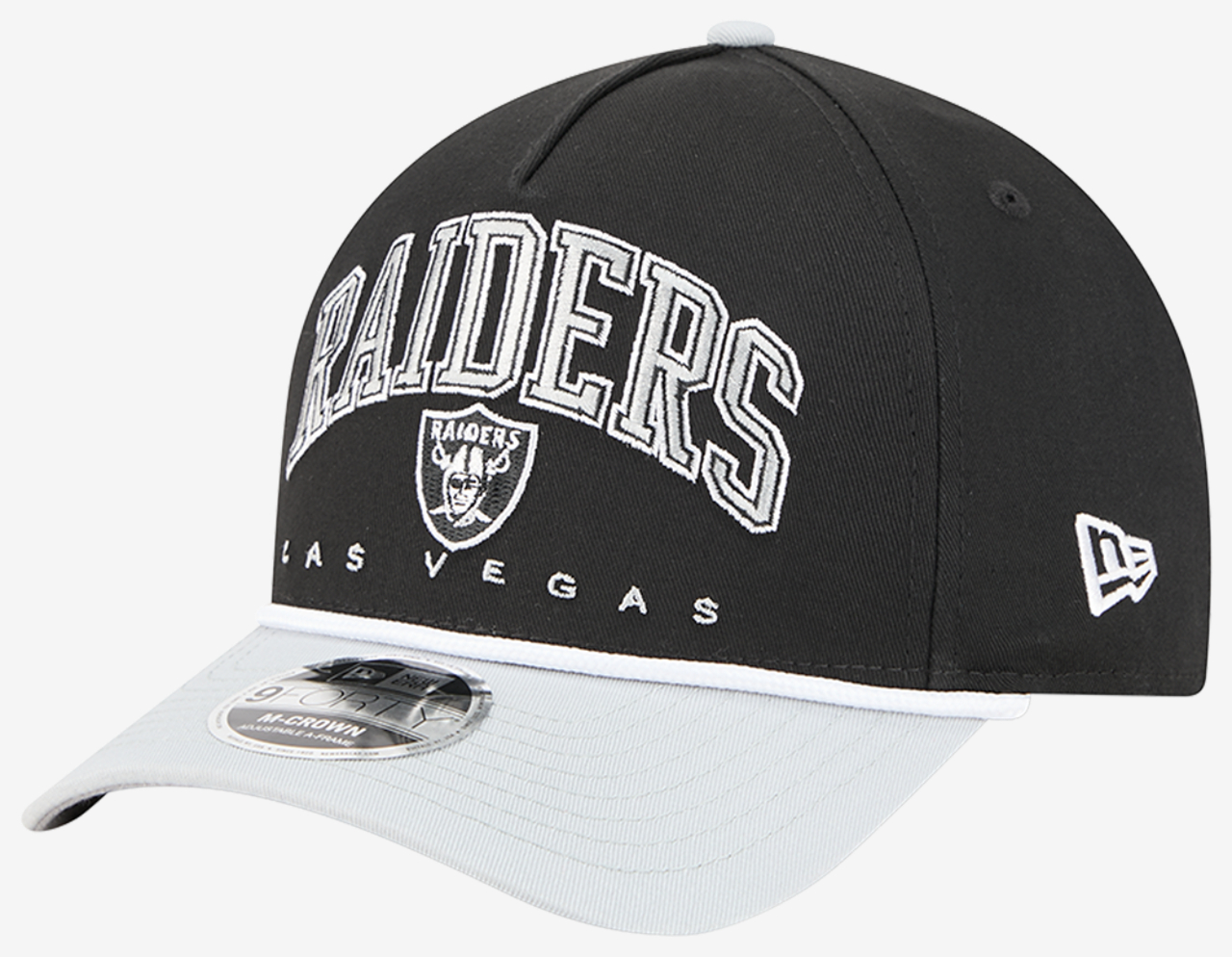 New Era Raiders 9Forty AF Arch 25187 Cap Image 1 of 7. Tap to open photo gallery.