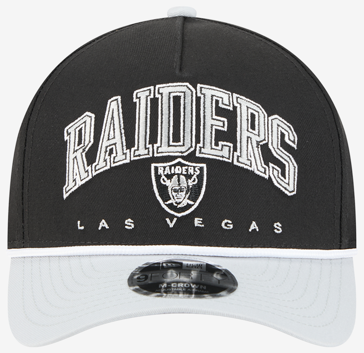 New Era Raiders 9Forty AF Arch 25187 Cap Image 2 of 7. Tap to open photo gallery.