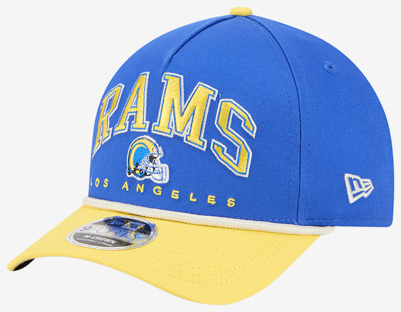 New Era Rams 9Forty AF Arch 25187 Cap Image 1 of 7. Tap to open photo gallery.