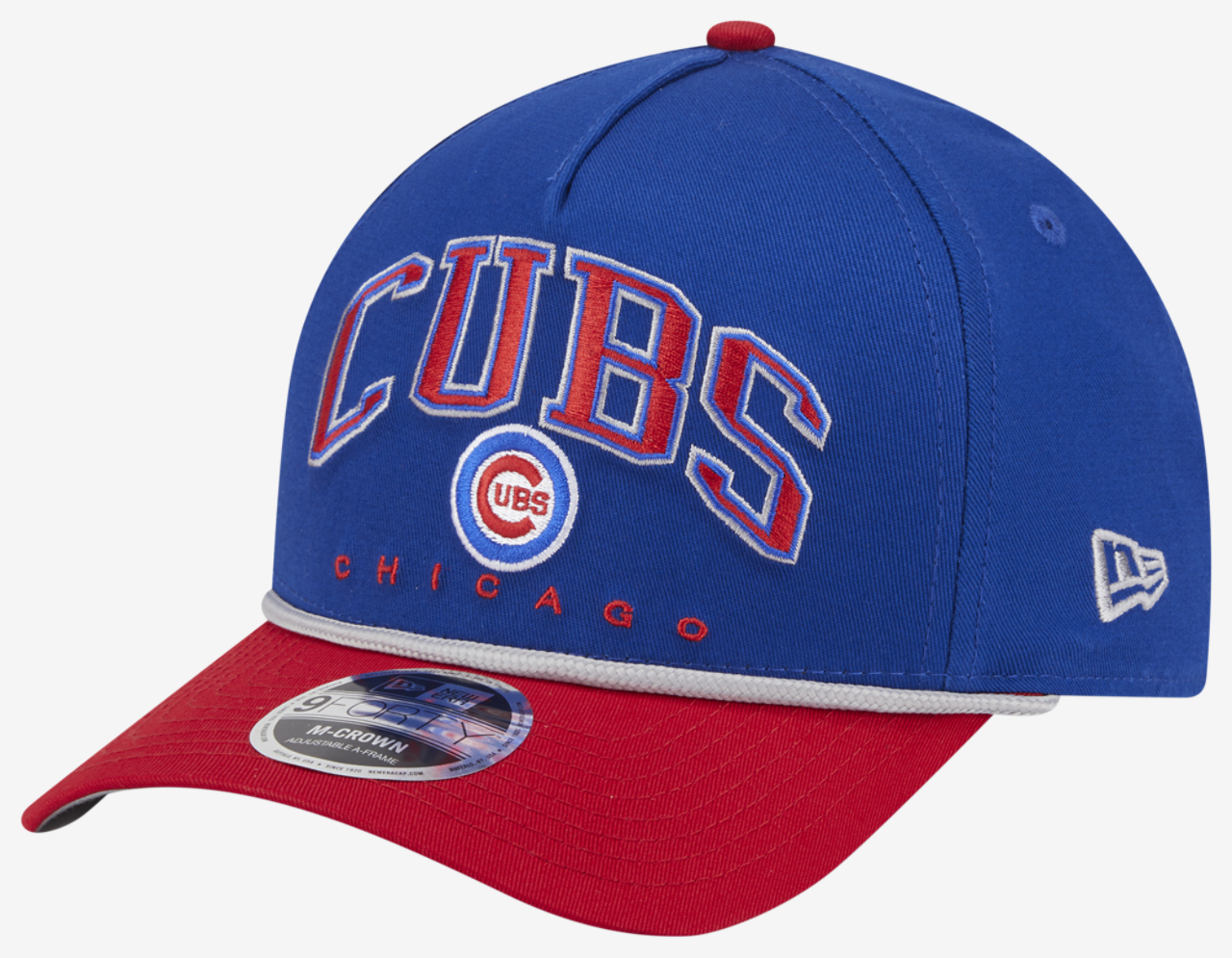New Era Cubs 9FORTY MC A-Frame Arch Cap Image 1 of 7. Tap to open photo gallery.
