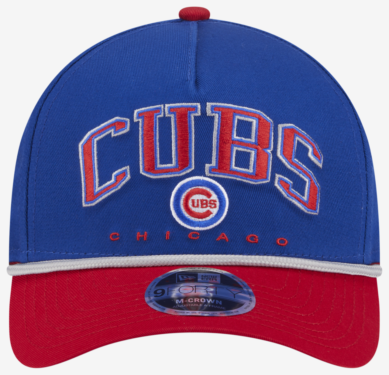 New Era Cubs 9FORTY MC A-Frame Arch Cap Image 2 of 7. Tap to open photo gallery.