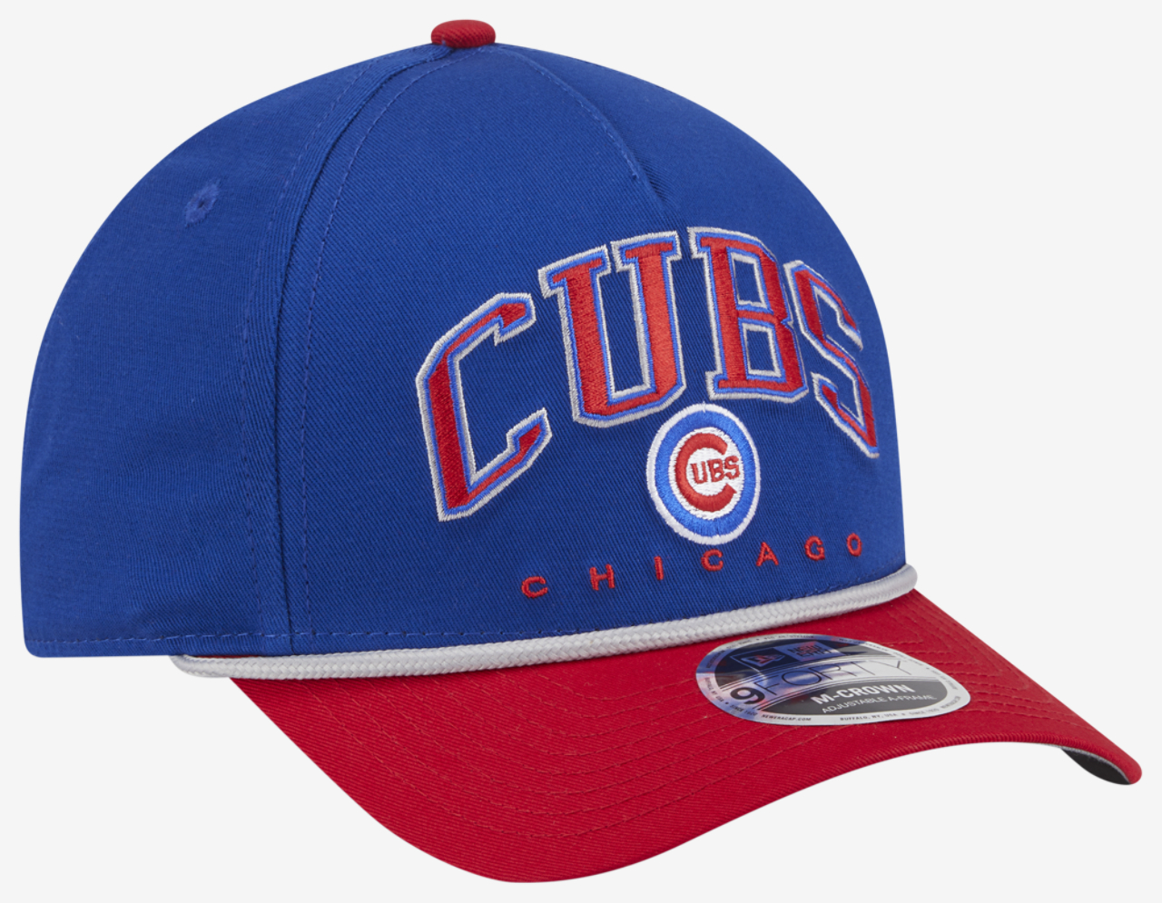 New Era Cubs 9FORTY MC A-Frame Arch Cap Image 3 of 7. Tap to open photo gallery.