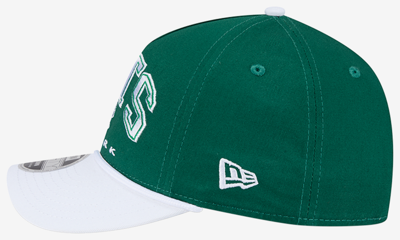 New Era Jets 9Forty A-Frame Arch 25187 Cap Image 4 of 7. Tap to open photo gallery.