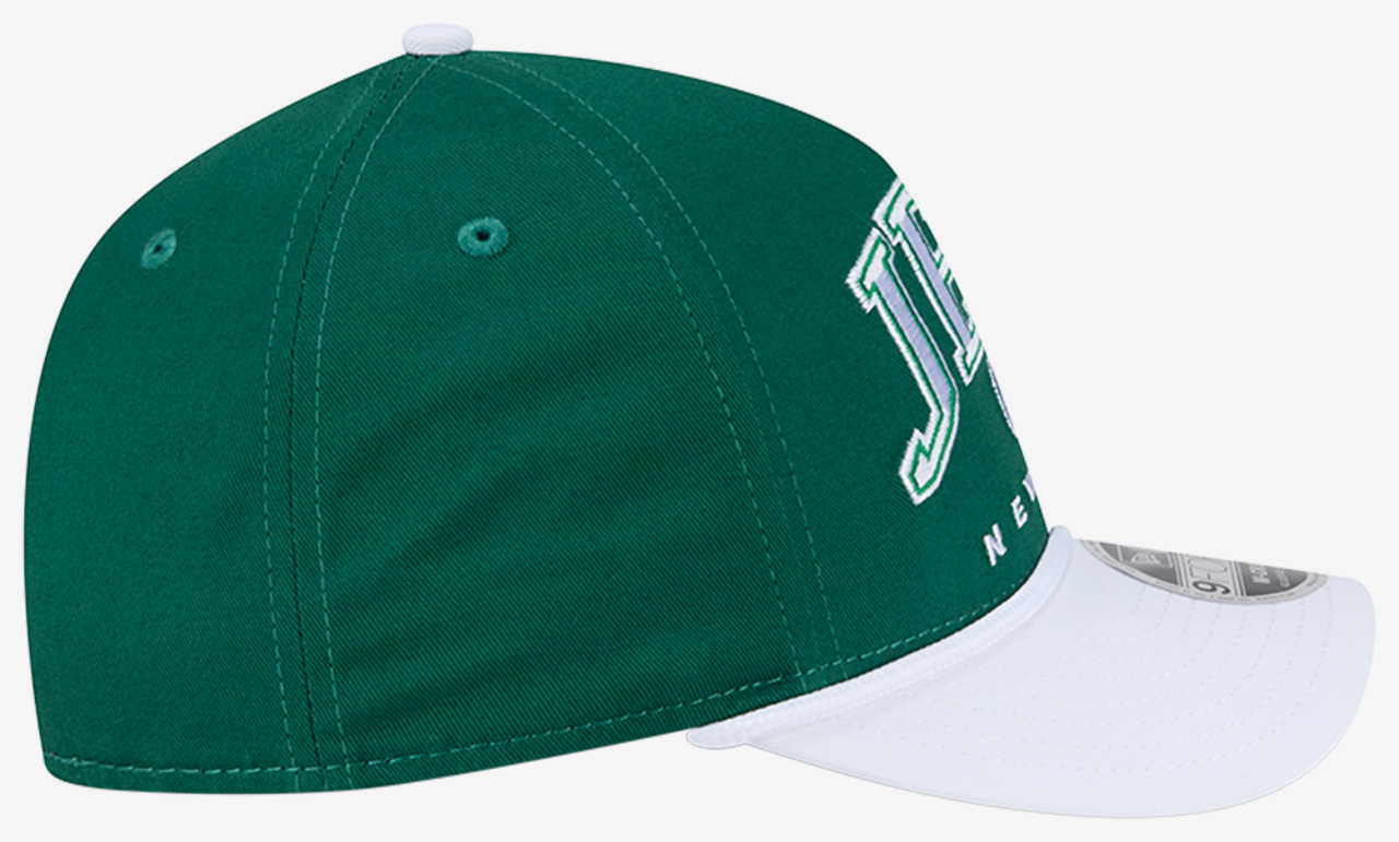 New Era Jets 9Forty A-Frame Arch 25187 Cap Image 5 of 7. Tap to open photo gallery.