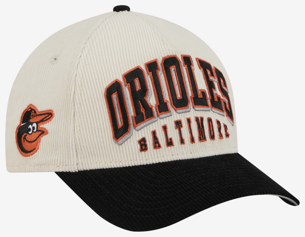 New Era Orioles 9FORTY MC A-Frame 2T Sided Cap Image 3 of 7. Tap to open photo gallery.