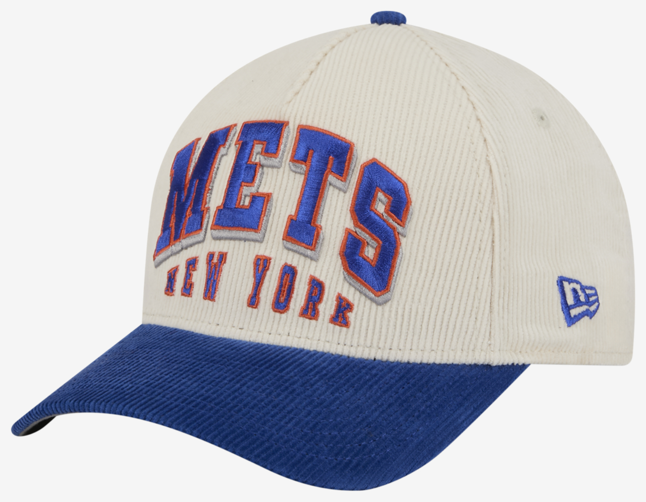 New Era Mets 9FORTY MC A-Frame 2T Sided Cap Image 1 of 7. Tap to open photo gallery.