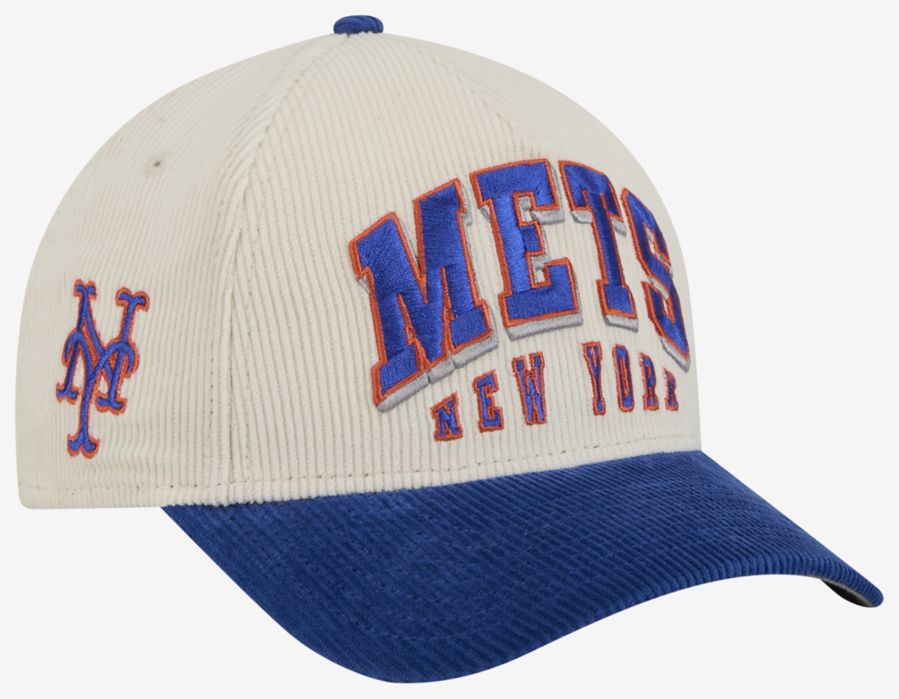 New Era Mets 9FORTY MC A-Frame 2T Sided Cap Image 3 of 7. Tap to open photo gallery.