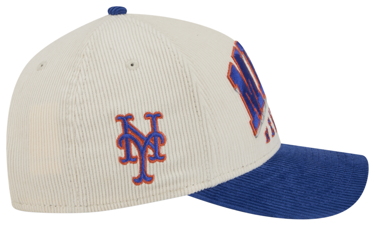 New Era Mets 9FORTY MC A-Frame 2T Sided Cap - Men's | Foot Locker