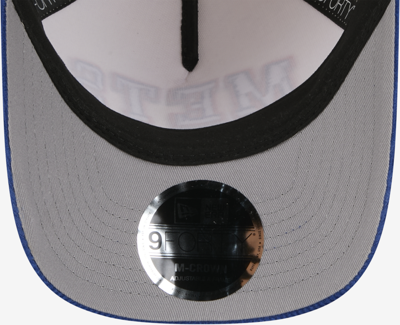 New Era Mets 9FORTY MC A-Frame 2T Sided Cap Image 7 of 7. Tap to open photo gallery.