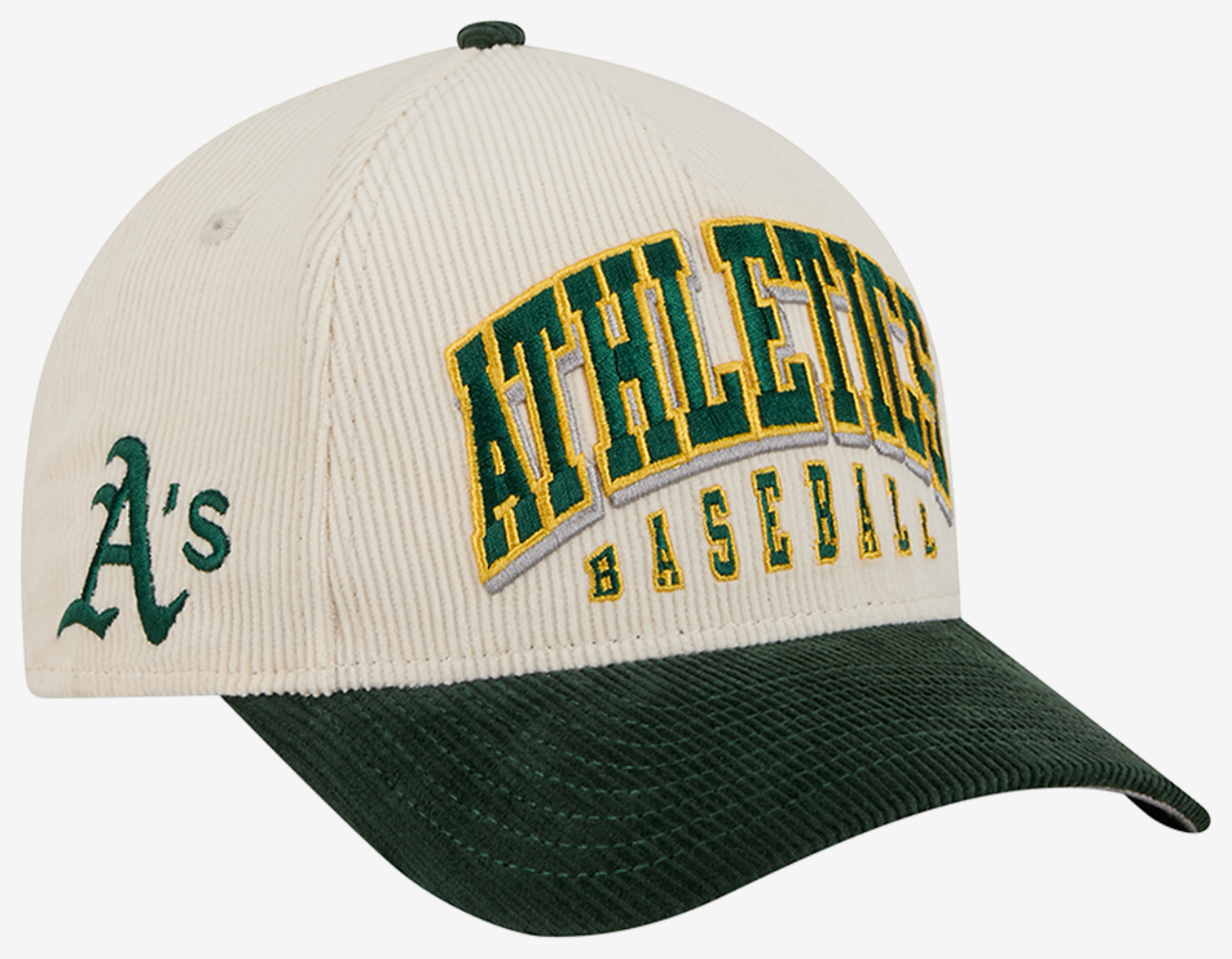 New Era A's 9FORTY MC A-Frame 2T Sided Cap Image 3 of 7. Tap to open photo gallery.