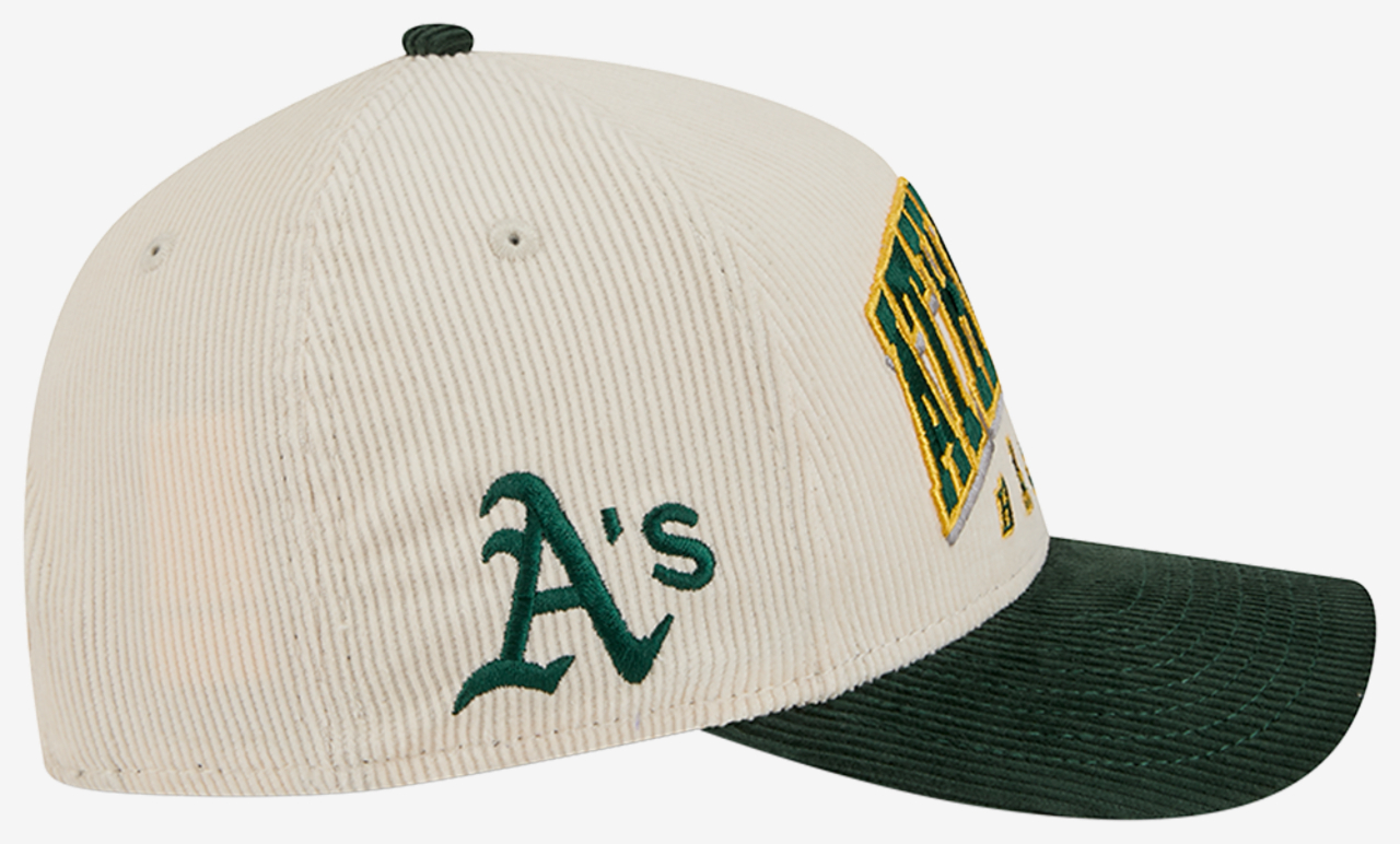New Era A's 9FORTY MC A-Frame 2T Sided Cap Image 5 of 7. Tap to open photo gallery.