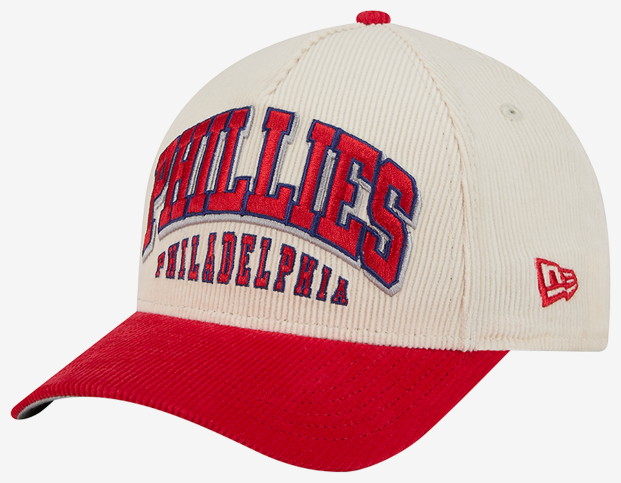 New Era Phillies 9FORTY MC A-Frame 2T Sided Cap Image 1 of 7. Tap to open photo gallery.