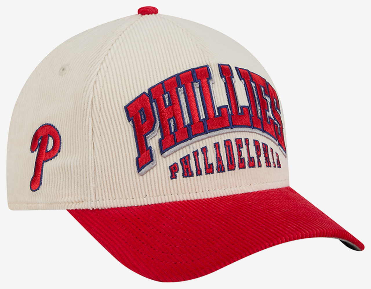 New Era Phillies 9FORTY MC A-Frame 2T Sided Cap Image 3 of 7. Tap to open photo gallery.