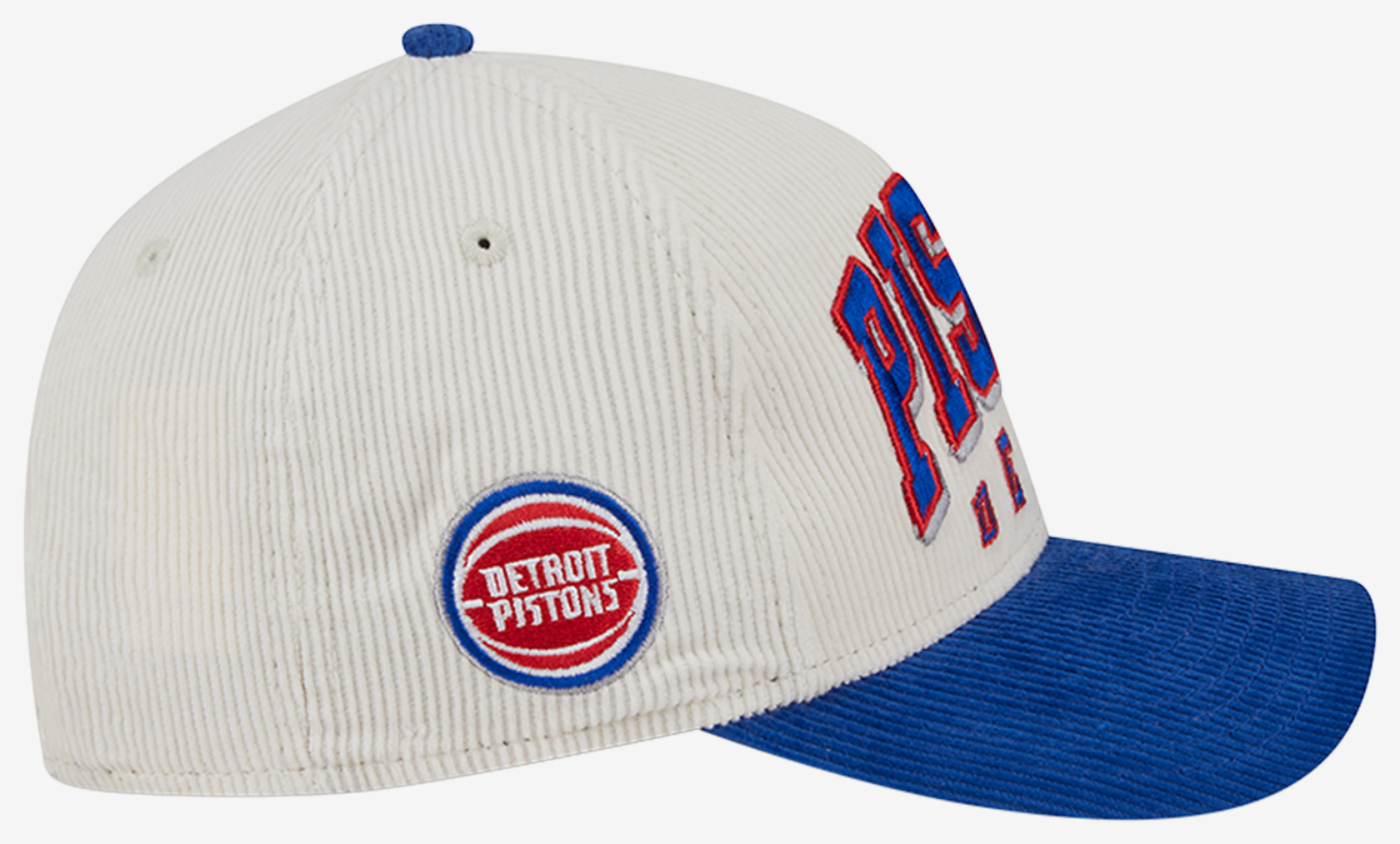 New Era Pistons 9Forty AF 2T Sided 25235 Cap Image 5 of 7. Tap to open photo gallery.