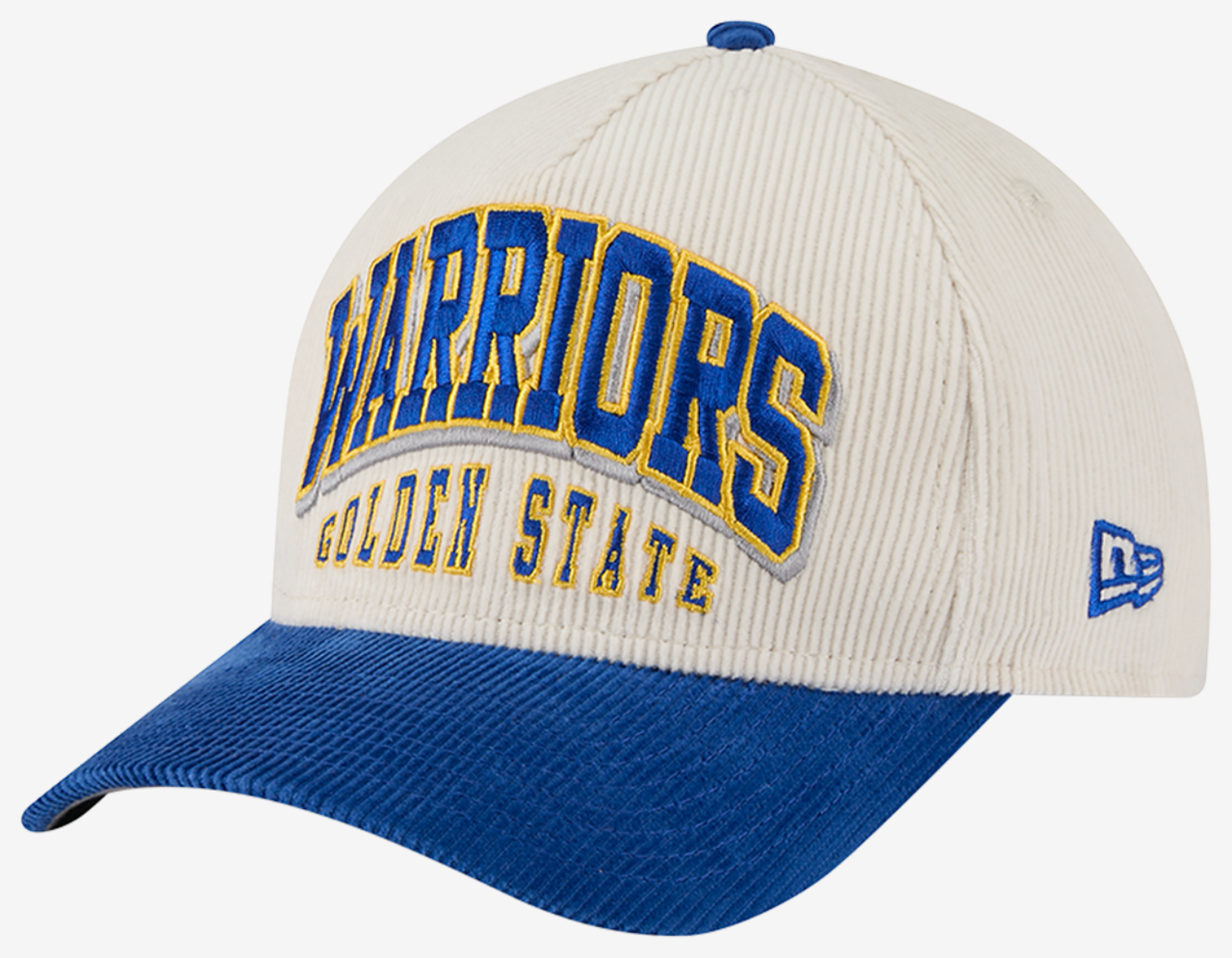 New Era Warriors 9Forty AF 2T Sided 25235 Cap Image 1 of 7. Tap to open photo gallery.