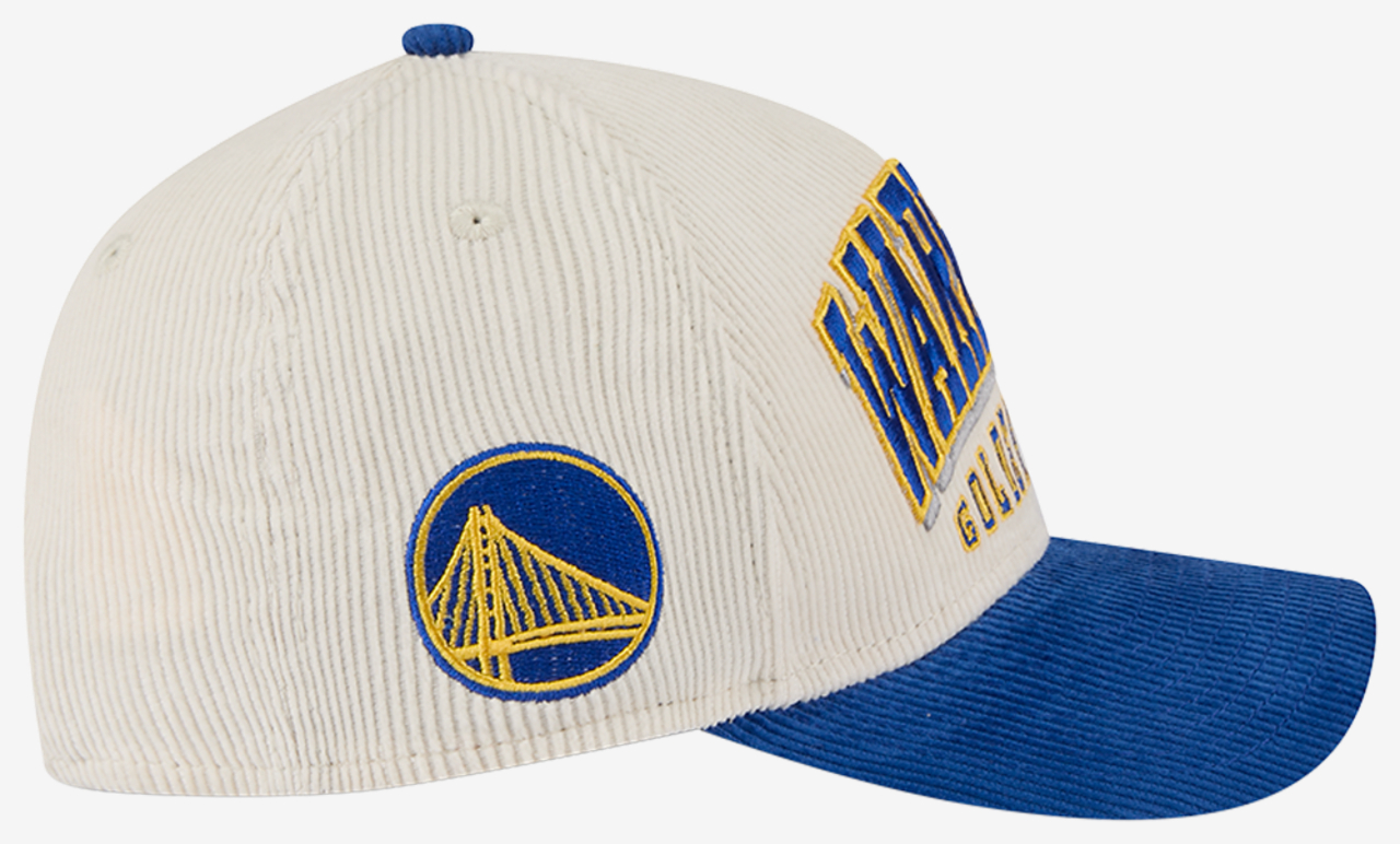 New Era Warriors 9Forty AF 2T Sided 25235 Cap Image 5 of 7. Tap to open photo gallery.