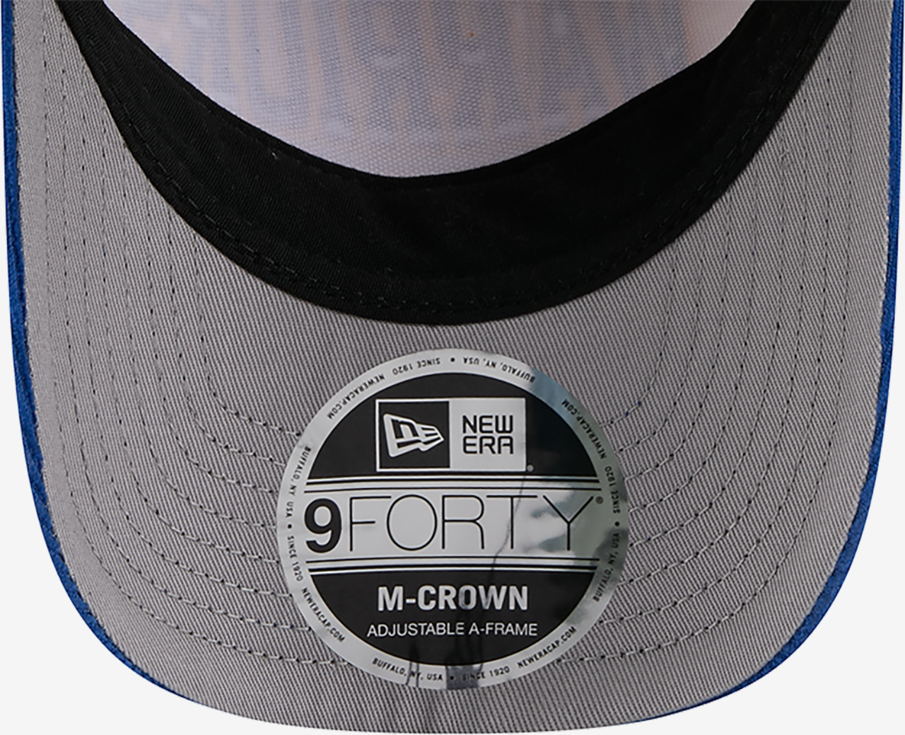 New Era Warriors 9Forty AF 2T Sided 25235 Cap Image 7 of 7. Tap to open photo gallery.
