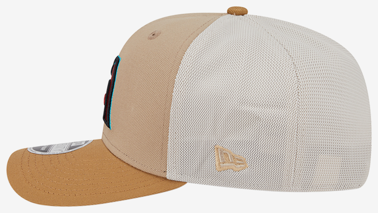 New Era Diamondbacks 9SEVENTY SS 2T Trucker Image 4 of 7. Tap to open photo gallery.