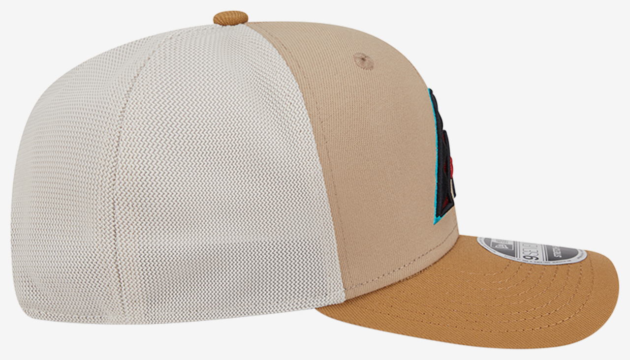 New Era Diamondbacks 9SEVENTY SS 2T Trucker Image 5 of 7. Tap to open photo gallery.