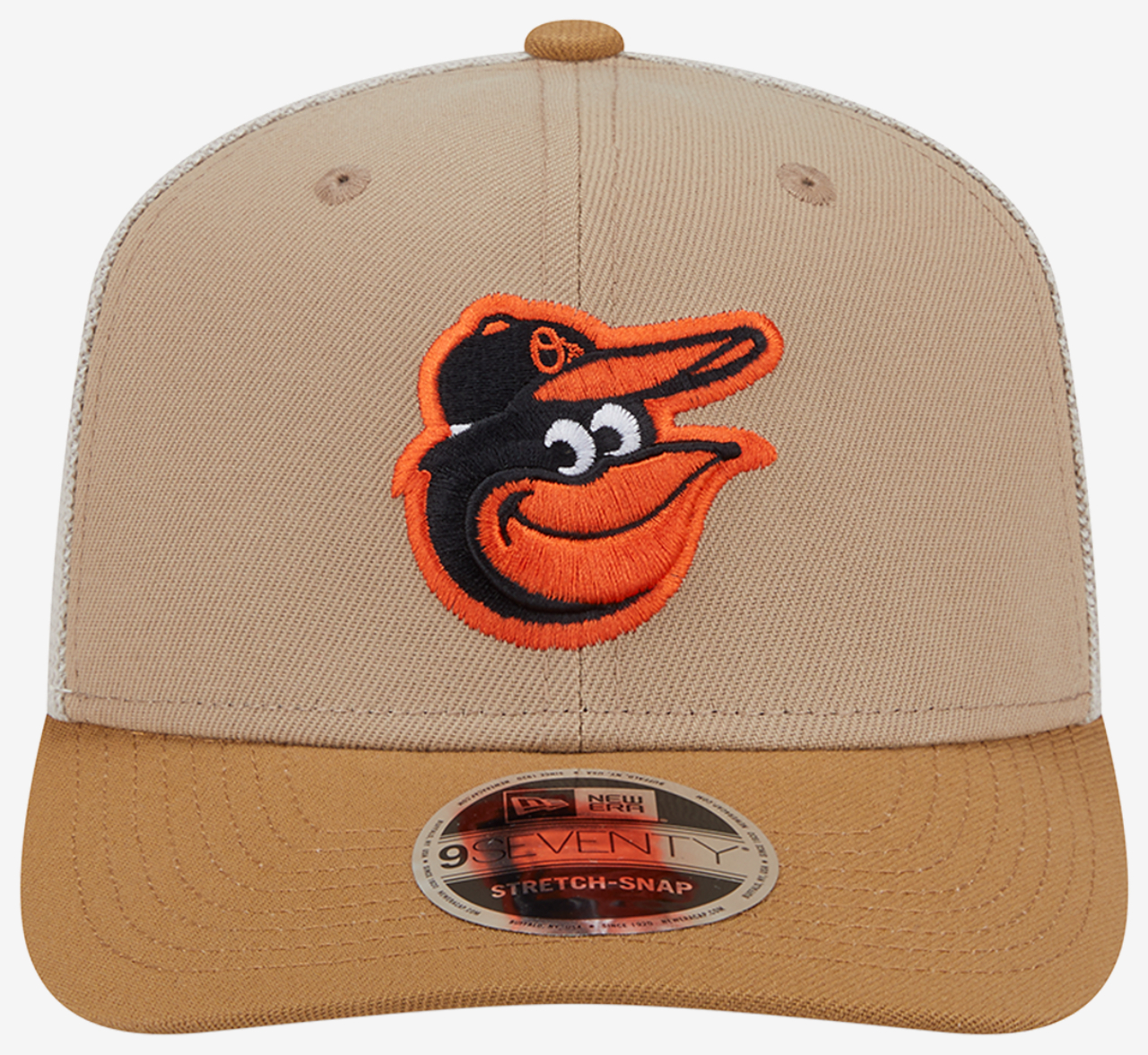 New Era Orioles 9SEVENTY SS 2T Trucker Image 2 of 7. Tap to open photo gallery.