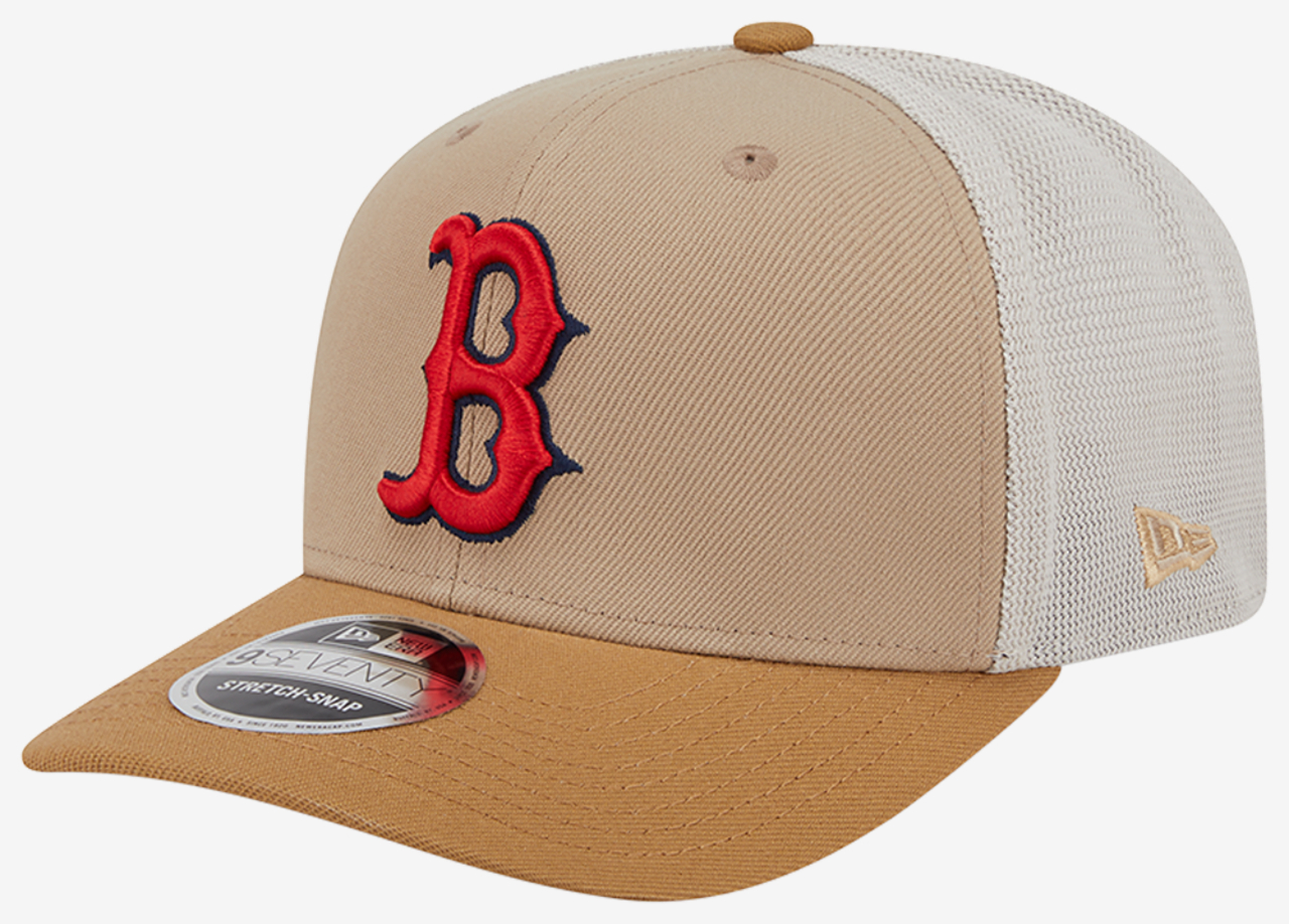 New Era Red Sox 9SEVENTY SS 2T Trucker Image 1 of 7. Tap to open photo gallery.