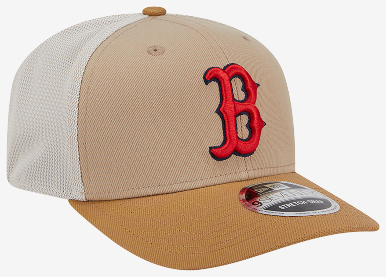 New Era Red Sox 9SEVENTY SS 2T Trucker Image 3 of 7. Tap to open photo gallery.