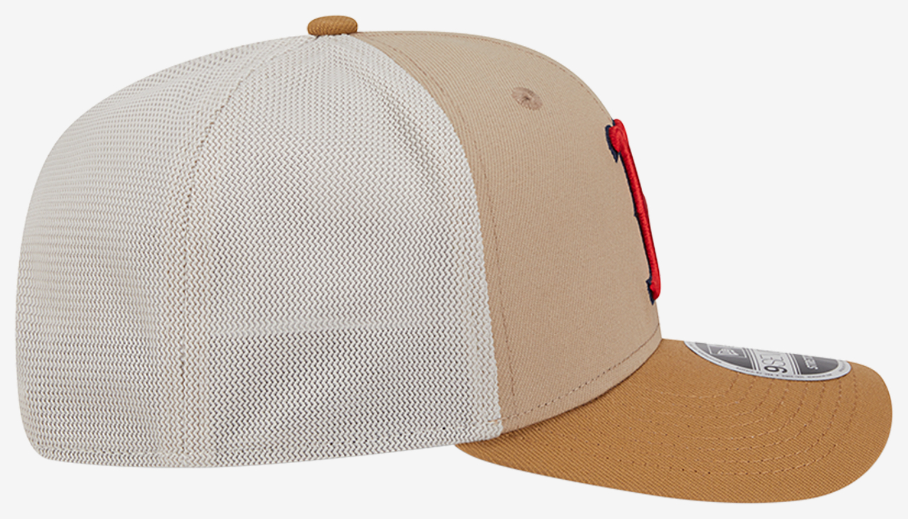 New Era Red Sox 9SEVENTY SS 2T Trucker Image 5 of 7. Tap to open photo gallery.